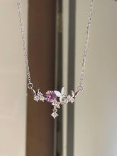 Butterfly diamond in silver